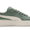 (WMNS) Basket Platform Scallop Sneakers Grön/Vit