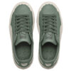 (WMNS) Basket Platform Scallop Sneakers Grön/Vit