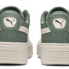 (WMNS) Basket Platform Scallop Sneakers Grön/Vit