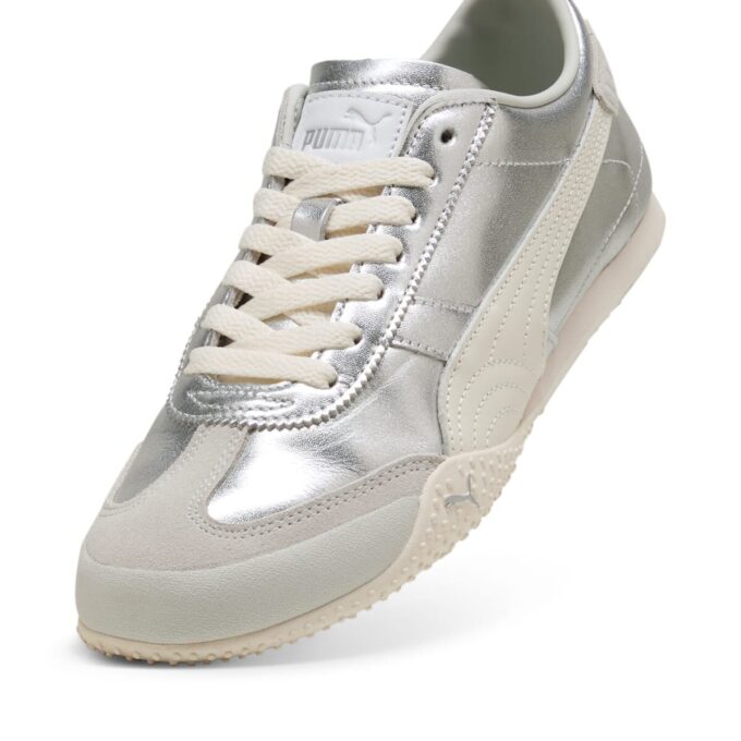 (WMNS) Bella UT Läder ”Silvervit”