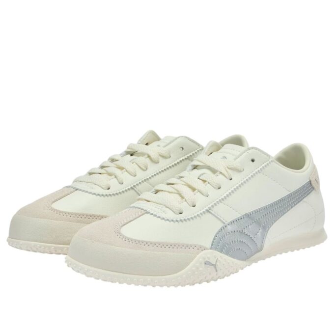 (WMNS) Bella UT LEA ”Varmvit Silver”