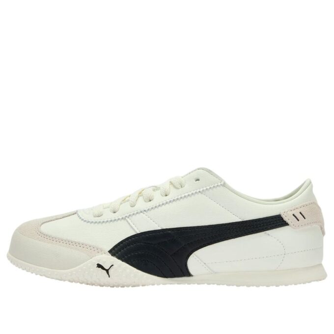 (WMNS) Bella UT LEA ”Varmvit Svart”