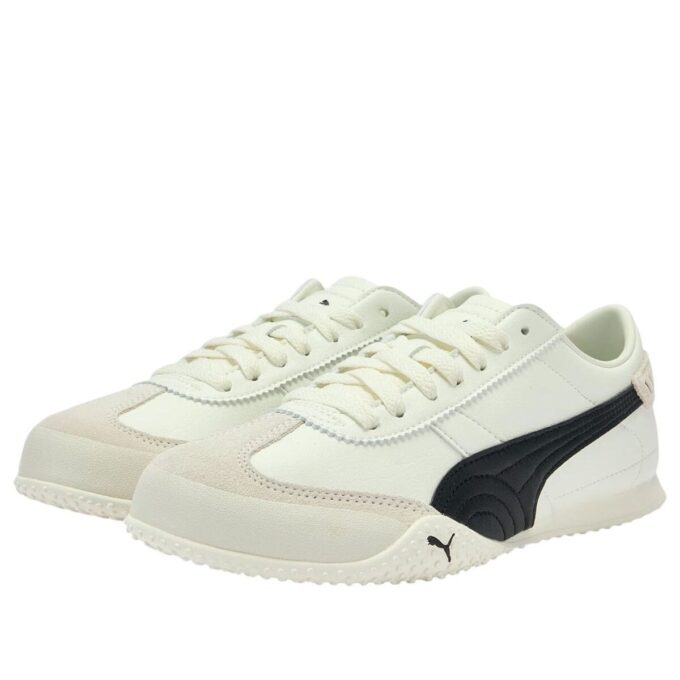 (WMNS) Bella UT LEA ”Varmvit Svart”