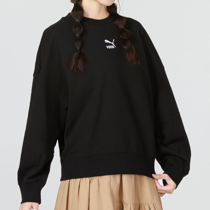(WMNS) Better Classic Relaxed Crew ”Svart”