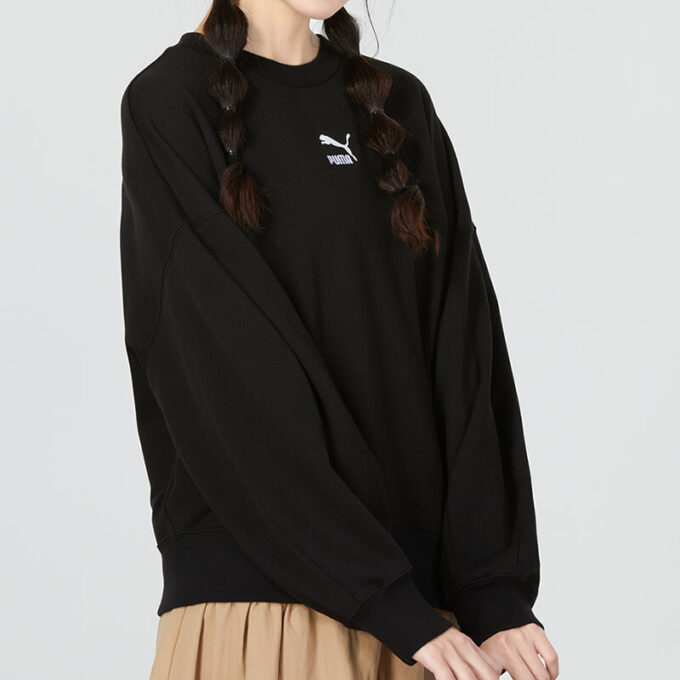 (WMNS) Better Classic Relaxed Crew ”Svart”
