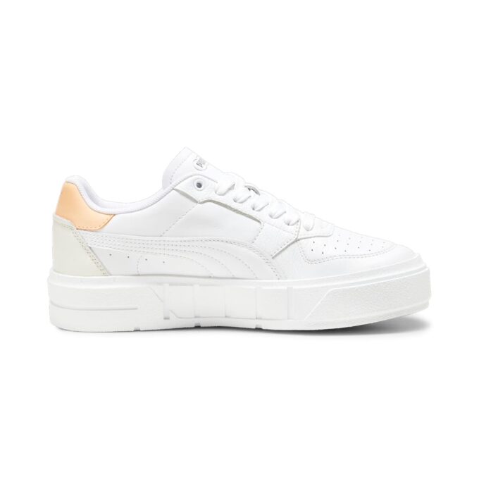 (WMNS) Cali Court Läder ”Vit Persika Fizz”