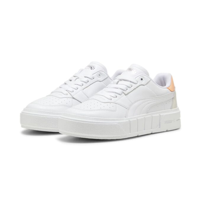 (WMNS) Cali Court Läder ”Vit Persika Fizz”