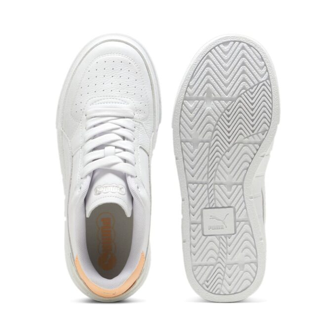 (WMNS) Cali Court Läder ”Vit Persika Fizz”