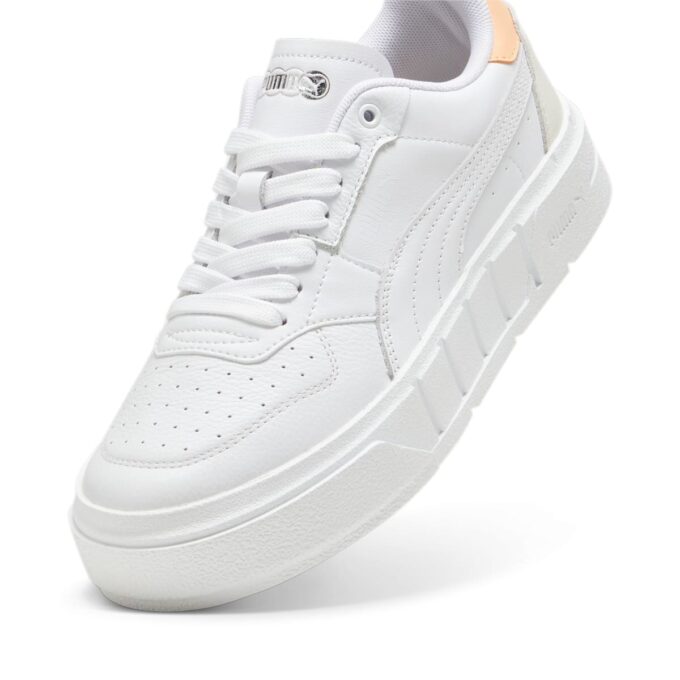 (WMNS) Cali Court Läder ”Vit Persika Fizz”