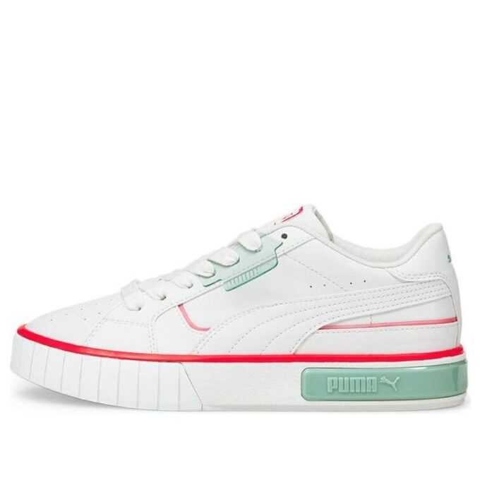 (WMNS) Cali Star Lights Platåskor Vita/Grön/Orange