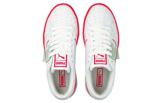 (WMNS) Cali Star Lights Platåskor Vita/Grön/Orange