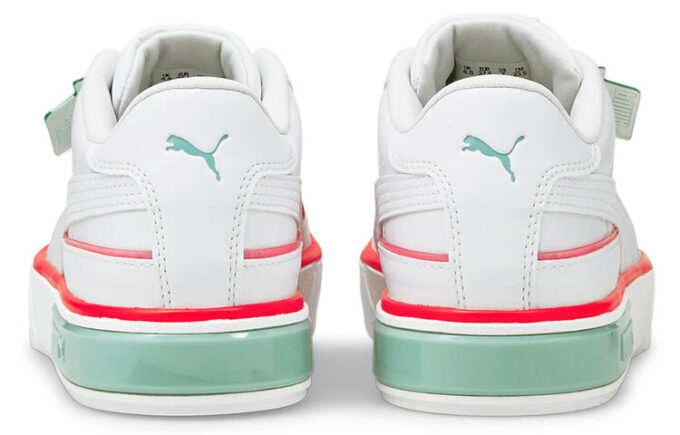 (WMNS) Cali Star Lights Platåskor Vita/Grön/Orange