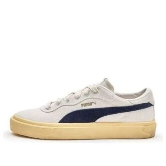 (WMNS) Capri Royale Suede Vintage ”Beige Marinblå”