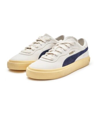 (WMNS) Capri Royale Suede Vintage ”Beige Marinblå”