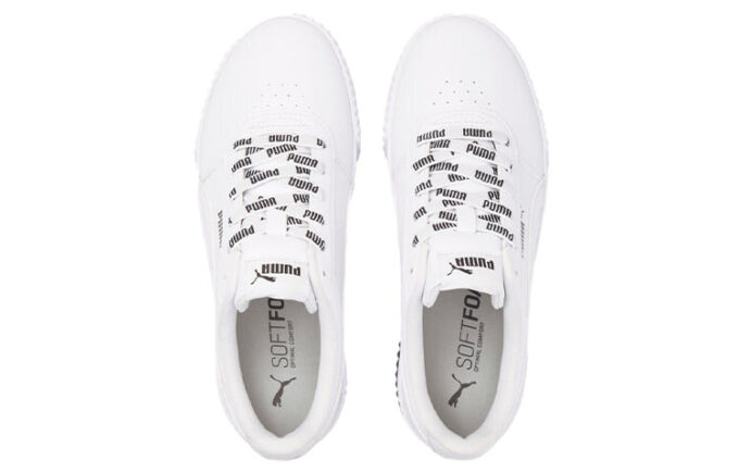 (WMNS) Carina Logomania Sneakers Vita/Svarta