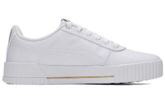 (WMNS) Carina Summer Cat Fritidsbrädeskor Vita/Gyllene