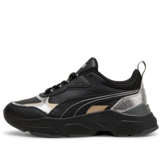 (WMNS) Cassia ”Metallisk glans svart guld”