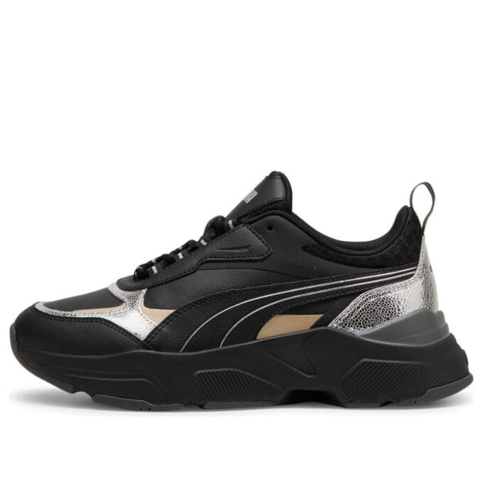 (WMNS) Cassia ”Metallisk glans svart guld”