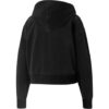 (WMNS) Casual Broderad Dragkedja Kort Huvjacka Svart