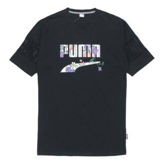 (WMNS) Casual Sport Alfabetstryck Kortärmad Svart