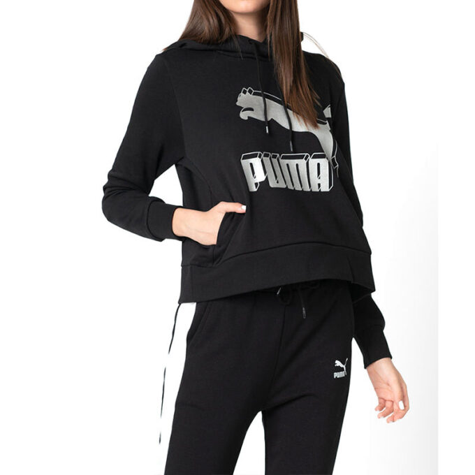 (WMNS) Casual Sport Svart Hoodie