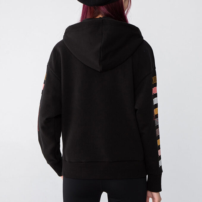 (WMNS) Classics Graphics Hoodie ”Svart”