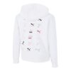 (WMNS) Classics Logo Graphics Hoodie ”Vit”