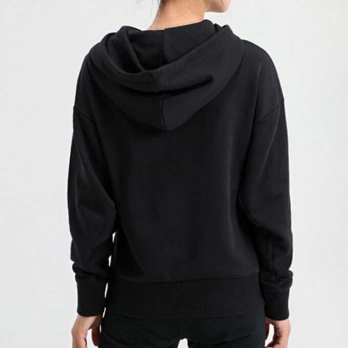 (WMNS) Classics Logo Hoodie ”Svart”