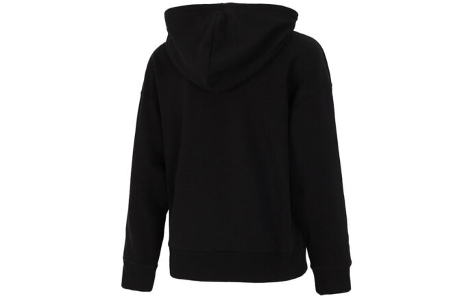 (WMNS) Classics Logo Hoodie ”Svart Vit”