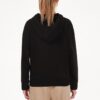 (WMNS) Classics Logo Hoodie ”Svart Vit”
