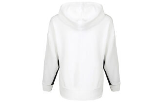 (WMNS) Classics Logo Hoodie ”Vit Svart”