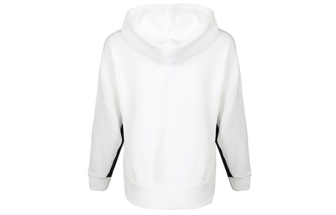 (WMNS) Classics Logo Hoodie ”Vit Svart”