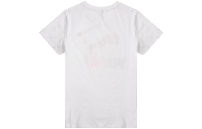 (WMNS) Classics Logo Interest T-shirt med logotyp Casual Rund Hals Kortärmad Vit