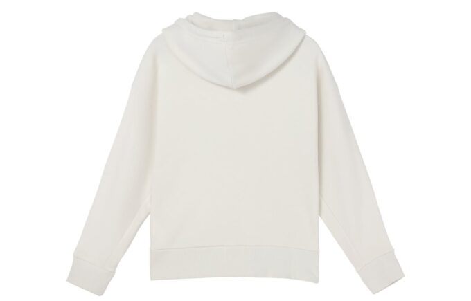 (WMNS) Classics Logo Print Hoodie Grå