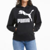(WMNS) Classics Logo Print Hoodie Svart