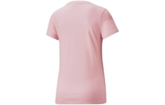 (WMNS) Classics Logo T-shirt med Stor Logotyptryck Sport Kortärmad Rosa