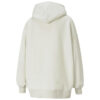 (WMNS) Classics Oversized Logo Print Plus Fleece Keep Warm Hoodie Grå