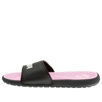 (WMNS) Coola Cat Slides ”Svarta Ljusrosa”