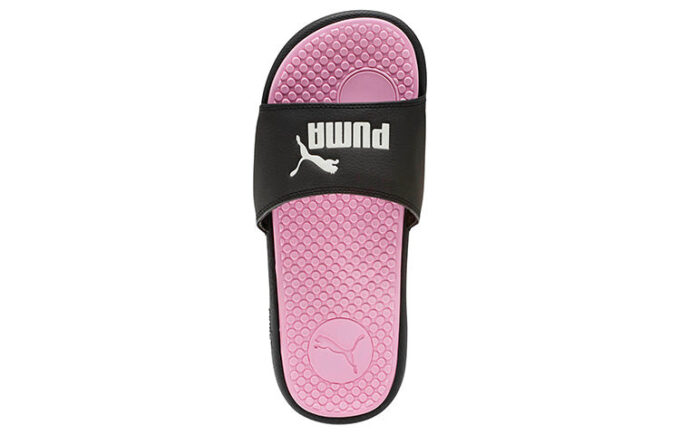 (WMNS) Coola Cat Slides ”Svarta Ljusrosa”