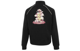 (WMNS) Das Cc Graphic Half-Binded Zip Crew ”Svart”