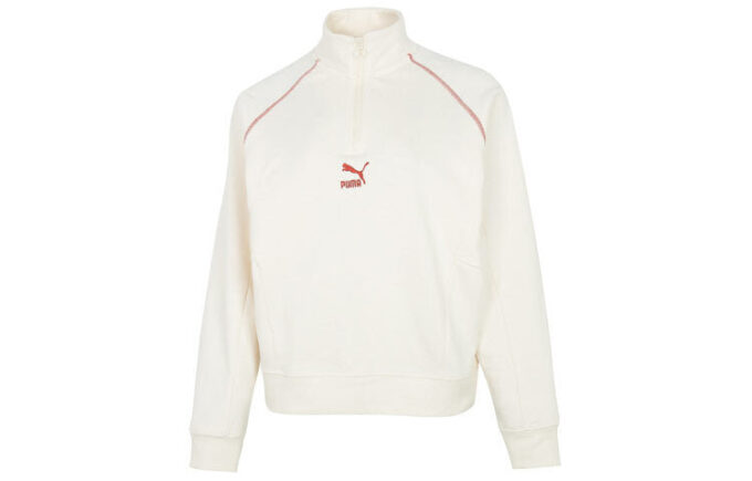 (WMNS) Das Cc Graphic Half-Binded Zip Crew ”Vit”