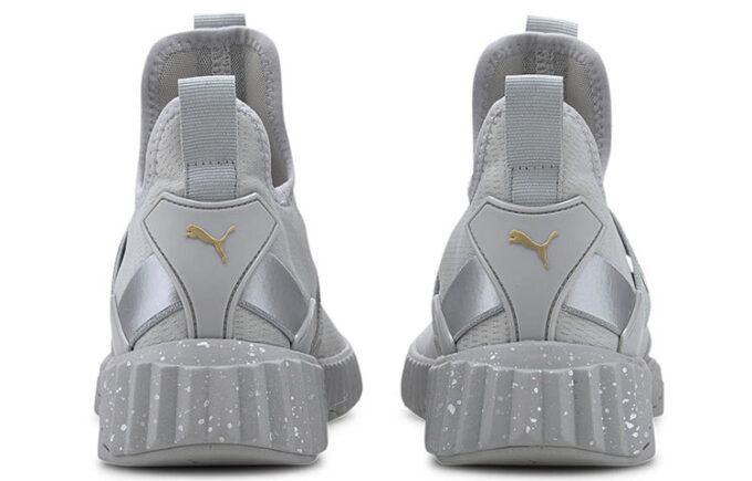 (WMNS) Defy Mid Metal ”High Rise Silver”