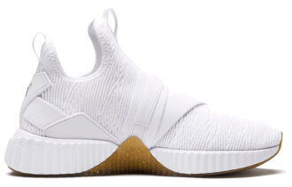 (WMNS) Defy Varsity Mid ”Vit Metallic Guld”