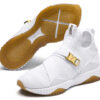 (WMNS) Defy Varsity Mid ”Vit Metallic Guld”