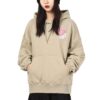 (WMNS) Downtown Graphic Hoodie Andningsbar Bokstäver Tryck Långärmad Khaki
