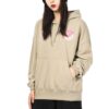 (WMNS) Downtown Graphic Hoodie Andningsbar Bokstäver Tryck Långärmad Khaki