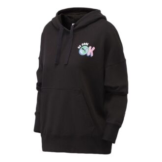 (WMNS) Downtown Graphic Hoodie ”Svart Blå Rosa”
