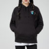 (WMNS) Downtown Graphic Hoodie ”Svart Blå Rosa”