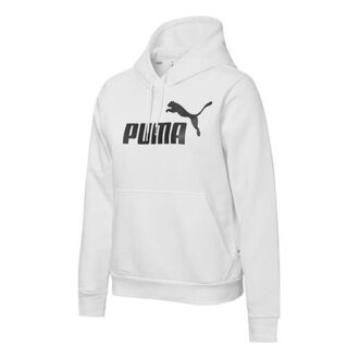 (WMNS) Essentials Hoodie ”Vit Svart”