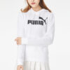 (WMNS) Essentials Hoodie ”Vit Svart”